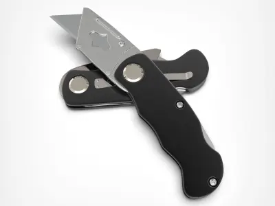 Folding Knife 3D model