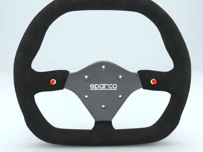 Steering Wheel Sparco P310 3D model