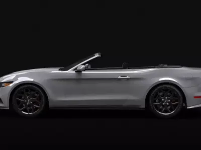 Mustang Convertible 3D model