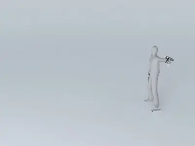 Concept Automatic Pistol - S.P.R.I.N.T  Free 3D model