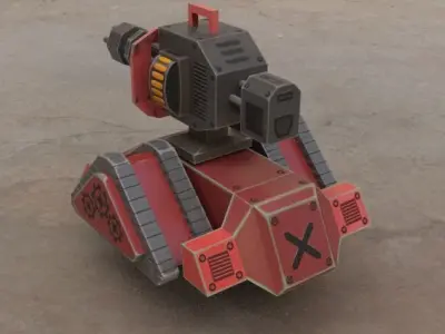Tank EN09 3D model