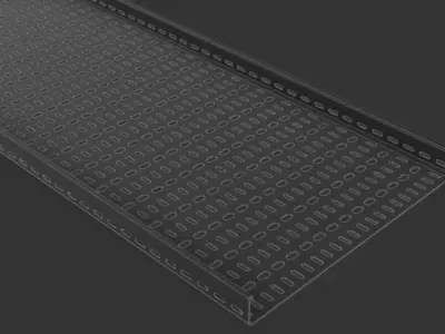 Cable Tray 450mm x 3000mm TYPE1 3D model