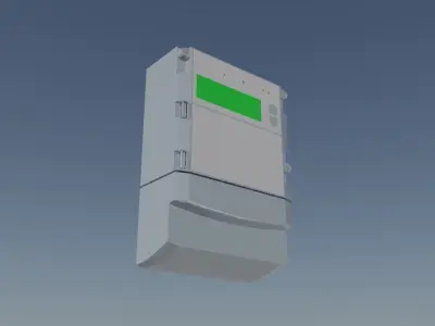 Metering devices Landis Gyr Free 3D model
