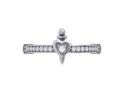 Wedding Ring  3D print model 172