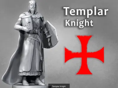 Cruzader Knights 3D Model Pack