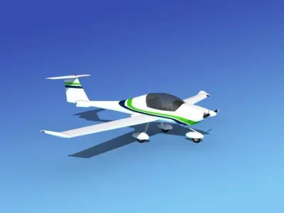 Daimond DA-20 Katana V18 3D model