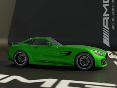 Mercedes AMG GT r  Free 3D model