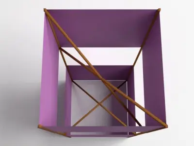 Box Kite 3D model