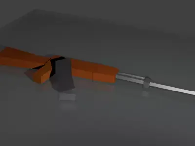 AK-47 ak - rifle Free low-poly 3D model order