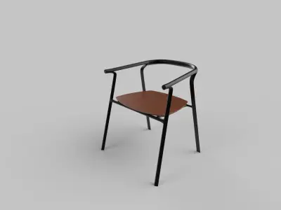 chair Low-poly 3D model