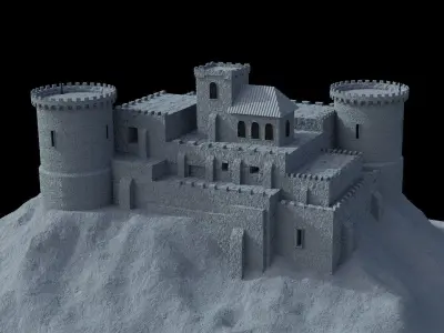 Medieval Castle  3D model
