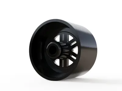 MOTO METAL DEEP SIX WHEEL 3D MODEL 3D model