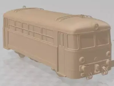 Locomotive - OBB 5081 Printable  3D print model