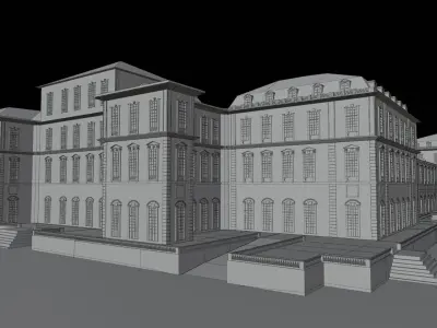 Reggia di Venaria - High Quality 3D model