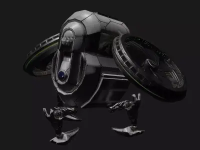 Drone UAV aircraft model 3D model