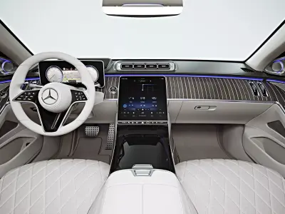 2021 Mercedes-Benz S-Class Short 3D model