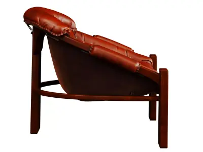 Armchair for Coja By Arne Norell 3D model