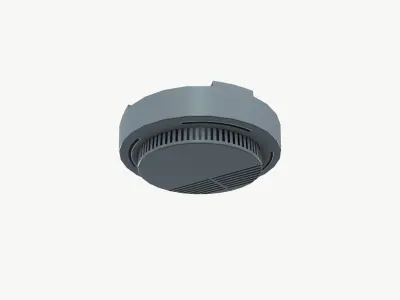 Fire detector  3D model