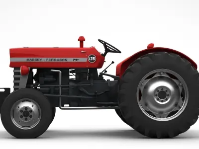 Massey Ferguson 135 - 1964 3D model