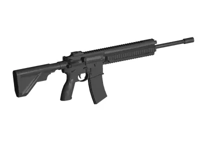 HK416-A5  Heckler Koch 3D model