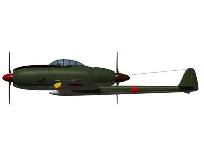 tachikawa Ki-94i 3D model