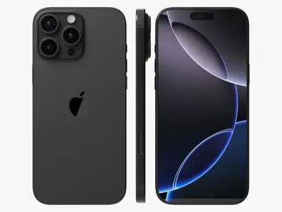 Apple iPhone 16 Pro Max 3D model