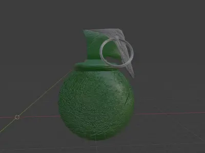 grenade Free 3D model 4