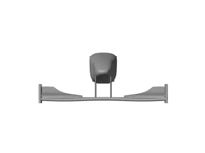 Formula 1 Car Front Wing Williams FW18 3D Print Model 3D print model