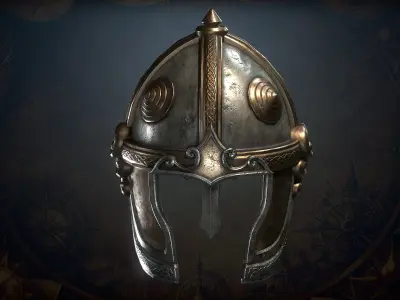 Medieval Weapons Low-poly 3D model 2