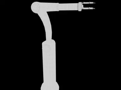 Robotic Arm Low-poly 3D model purchase