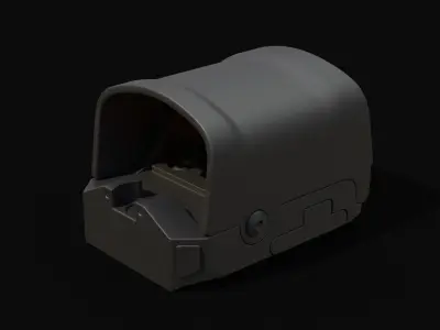 Sig Romeo 2 High poly Model 3D model