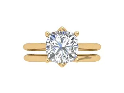 Cushion Ring 3D print model