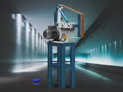 Belt Grinder 3D model