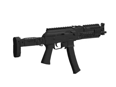 PP-19 Vityaz 3D model