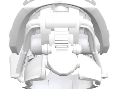TRX Space Helmet 3D model