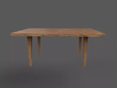 Table Low-poly 3D model purchase