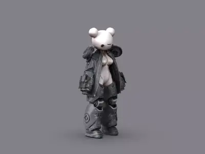 Night City Resident 3D model