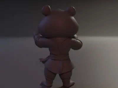 Shaolin Paw 3D print model