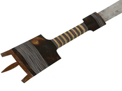 Billao Shortsword Low-poly 3D model