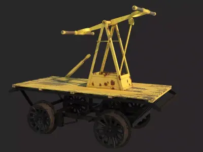 Pump Trolley 3D model