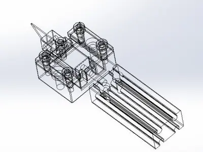 Cutter module 3D model