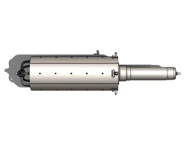 Desbobinadeira Uncoiler Decoiler 3D model