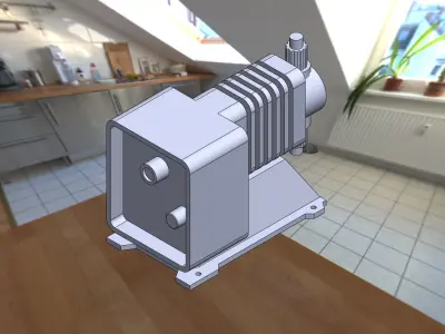 Pulsatronic Pump Free 3D model