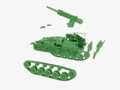 m 41 155 mm GMC 3D print model
