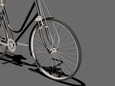 heavy duty bicycle 3D model
