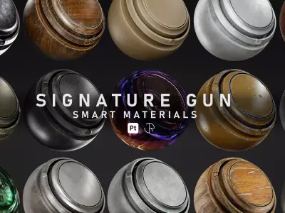 Gun Signature Smart Materials 3D model