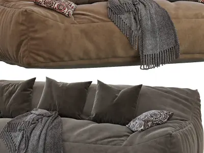Big Joe Lux Large Bean sofa 3D model