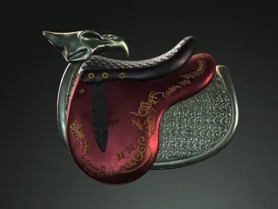 DT2 - Monkey King - Shoulder Armors Low-poly 3D model