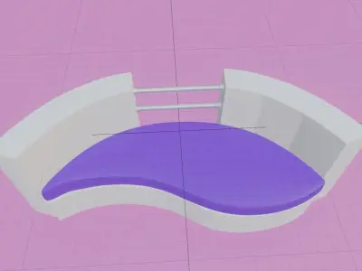 Sofa The White 3D model
