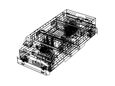 Load Carrier AGV ML015 3D model